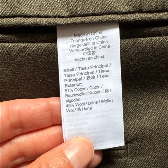 J. Crew Ludlow Army Green Slim Blazer - Picture 5 of 9